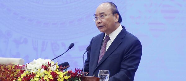 Thủ tướng Nguyễn Xuân Phúc phát biểu kết luận hội nghị - Sputnik Việt Nam
