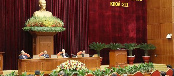 Tổng Bí thư, Chủ tịch nước Nguyễn Phú Trọng phát biểu khai mạc Hội nghị - Sputnik Việt Nam