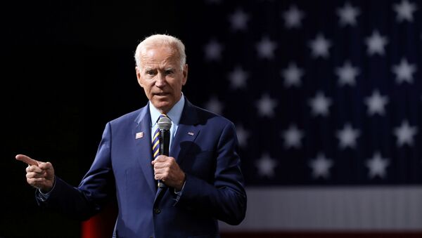 Ứng cử viên tổng thống của đảng Dân chủ, cựu phó tổng thống Joe Biden - Sputnik Việt Nam