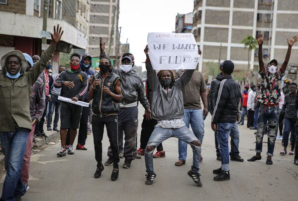 Biểu tình ở Nairobi, Kenya - Sputnik Việt Nam