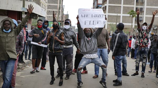 Biểu tình ở Nairobi, Kenya - Sputnik Việt Nam