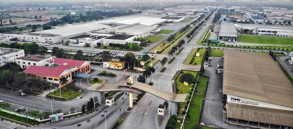 Toàn cảnh Khu công nghiệp Thăng Long Hà Nội. - Sputnik Việt Nam