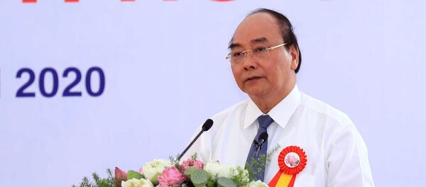 Thủ tướng Nguyễn Xuân Phúc phát biểu. Thủ tướng Nguyễn Xuân Phúc phát biểu. - Sputnik Việt Nam