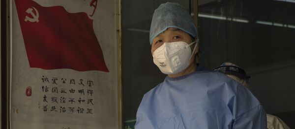Nhân viên y tế Vũ Hán trong đại dịch coronavirus - Sputnik Việt Nam