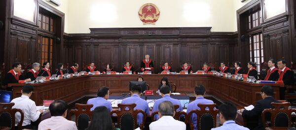 Quang cảnh khai mạc phiên tòa  - Sputnik Việt Nam