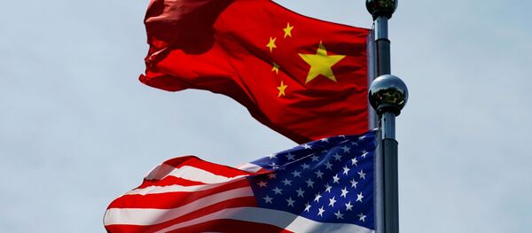 Cờ của Trung Quốc và Hoa Kỳ Cờ của Trung Quốc và Hoa Kỳ - Sputnik Việt Nam