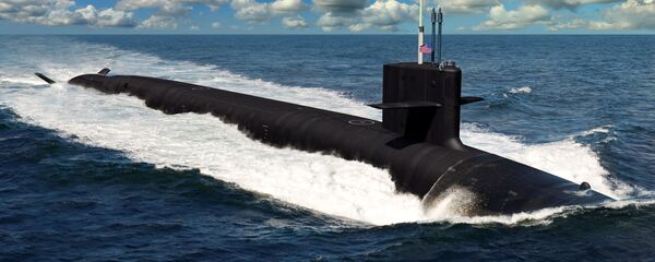 Tàu ngầm mang tên lửa hạt nhân «Colombia» Tàu ngầm mang tên lửa hạt nhân «Colombia» - Sputnik Việt Nam