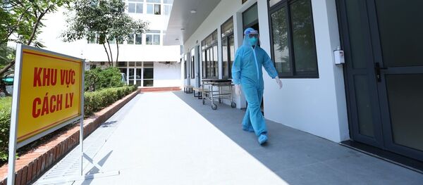 Khu vực cách ly nếu có trường hợp nghi nhiễm COVID-19 hoặc có lịch trình đi qua vùng có ổ dịch. - Sputnik Việt Nam