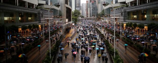 Cuộc biểu tình ở Hồng Kông - Sputnik Việt Nam