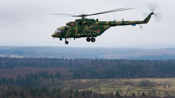 Máy bay trực thăng quân sự Mi-8  - Sputnik Việt Nam