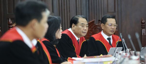 Hội đồng thẩm phán Tòa án nhân dân Tối cao dự phiên tòa. - Sputnik Việt Nam