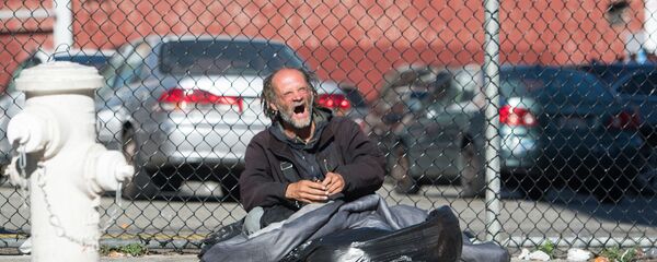 Vô gia cư trên đường San Francisco, Hoa Kỳ Vô gia cư trên đường San Francisco, Hoa Kỳ - Sputnik Việt Nam