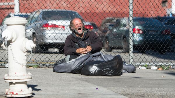 Vô gia cư trên đường San Francisco, Hoa Kỳ - Sputnik Việt Nam