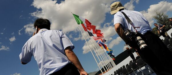 Hội nghị thượng đỉnh nhóm G8 tại Ý Hội nghị thượng đỉnh nhóm G8 tại Ý - Sputnik Việt Nam