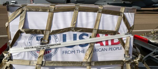 Một lô gồm 50 thiết bị thông gió cơ học được máy bay Mỹ chuyển đến Moscow Một lô gồm 50 thiết bị thông gió cơ học được máy bay Mỹ chuyển đến Moscow - Sputnik Việt Nam