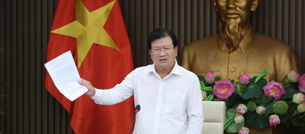 Phó Thủ tướng Trịnh Đình Dũng chủ trì cuộc họp phân vùng quy hoạch. - Sputnik Việt Nam