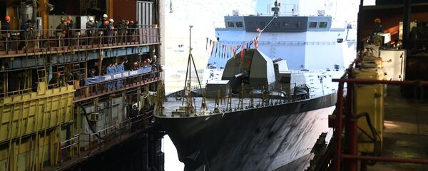 Tàu hộ tống mới nhất  “Anh hùng Nga Aldar Tsydenzhapov”  - Sputnik Việt Nam