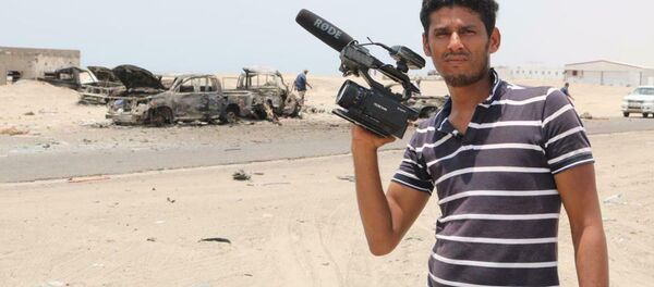 Stringer của Ruptly Nabil Hassan al-Qaiti bị giết - Sputnik Việt Nam