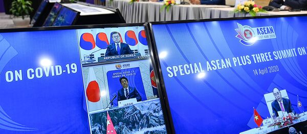 Сuộc họp trực tuyến của các bộ trưởng kinh tế theo định dạng ASEAN+3 - Sputnik Việt Nam
