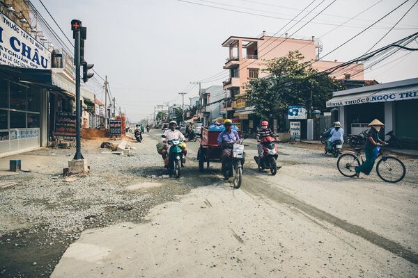 Giao thông buổi sáng ở thành phố Hồ Chí Minh - Sputnik Việt Nam