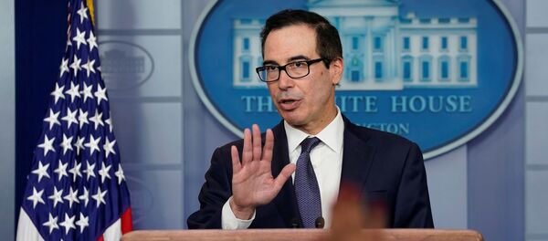 Bộ trưởng Bộ Tài chính Hoa Kỳ Steven Mnuchin - Sputnik Việt Nam