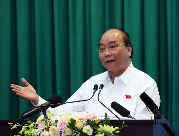 Thủ tướng Nguyễn Xuân Phúc tiếp xúc cử tri Hải Phòng Thủ tướng Nguyễn Xuân Phúc tiếp xúc cử tri Hải Phòng - Sputnik Việt Nam