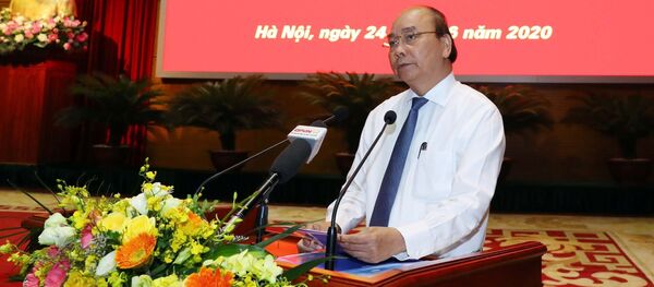 Thủ tướng Nguyễn Xuân Phúc phát biểu Thủ tướng Nguyễn Xuân Phúc phát biểu - Sputnik Việt Nam