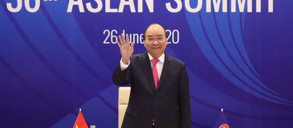 Thủ tướng Nguyễn Xuân Phúc, Chủ tịch ASEAN 2020 phát biểu tại Lễ khai mạc Hội nghị Cấp cao ASEAN lần thứ 36. - Sputnik Việt Nam