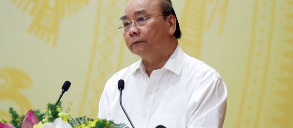 Thủ tướng Nguyễn Xuân Phúc phát biểu khai mạc Hội nghị. Thủ tướng Nguyễn Xuân Phúc phát biểu khai mạc Hội nghị. - Sputnik Việt Nam