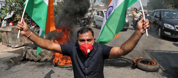 Cuộc biểu tình của Ấn Độ chống lại Trung Quốc Cuộc biểu tình của Ấn Độ chống lại Trung Quốc - Sputnik Việt Nam