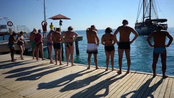 Du khách Nga tại Antalya - Sputnik Việt Nam