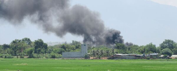 Hiện trường vụ cháy. Hiện trường vụ cháy. - Sputnik Việt Nam