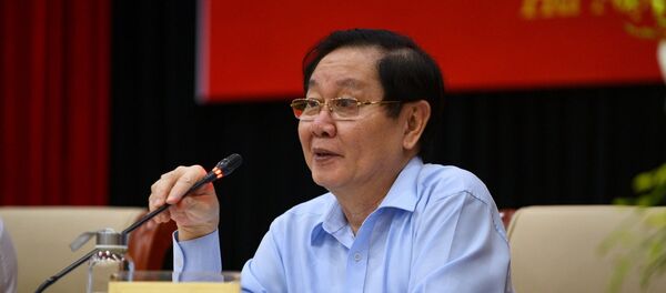 Đồng chí Lê Vĩnh Tân, Uỷ viên Trung ương Đảng, Bộ trưởng Bộ Nội vụ phát biểu tại hội nghị. Đồng chí Lê Vĩnh Tân, Uỷ viên Trung ương Đảng, Bộ trưởng Bộ Nội vụ phát biểu tại hội nghị. - Sputnik Việt Nam