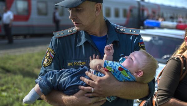 Người tị nạn Ucraina ở Omsk - Sputnik Việt Nam