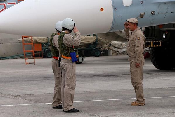 Everyday life of the Russian air group at the Hmeymim airfield in Syria - Sputnik Việt Nam